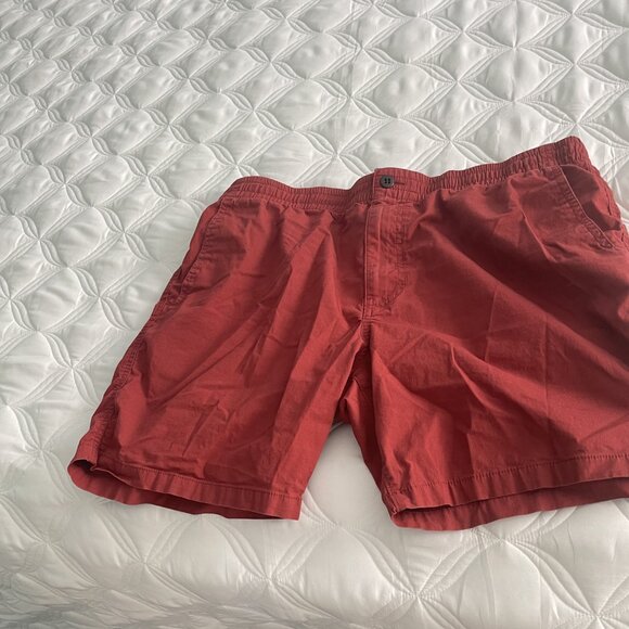 Dockers Men's Cargo Shorts Red Size XL - Picture 2 of 8
